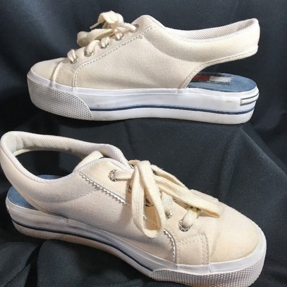 tommy hilfiger slingback shoes